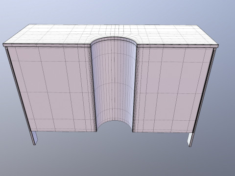 Wooden Rack Model 3D