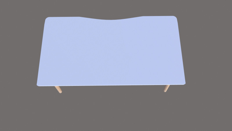 Wooden table 3D Модель .c4d .max .obj .3ds .fbx .stl .blend 