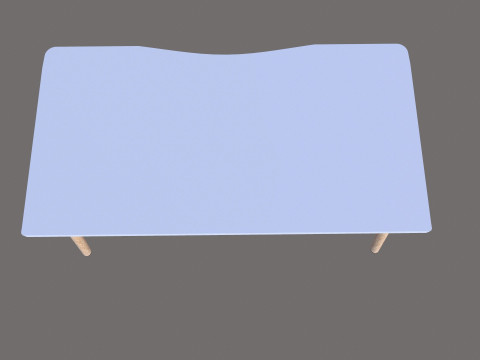 Wooden table 3D Модель