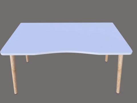 Wooden table 3D Model