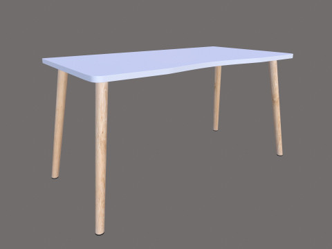 Wooden table 3D Модель