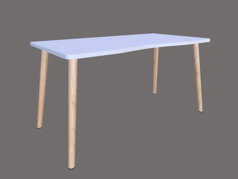 Wooden table 3D Model