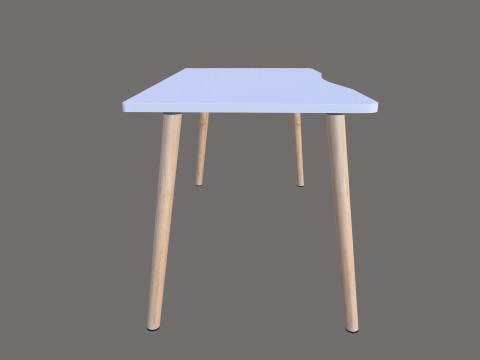 Wooden table 3D Модель