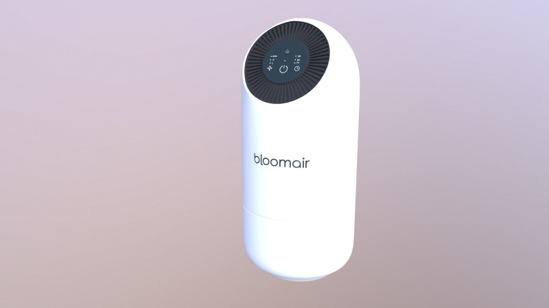 Air Purifier Modelo 3D .c4d .max .obj .3ds .fbx .stl .blend 