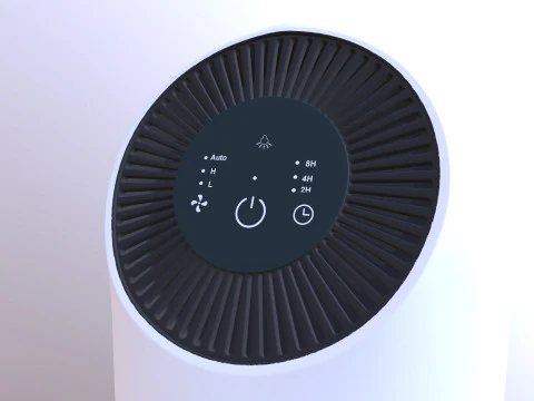 Air Purifier 3D Model