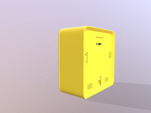 Analog Wall Clock 3D Model