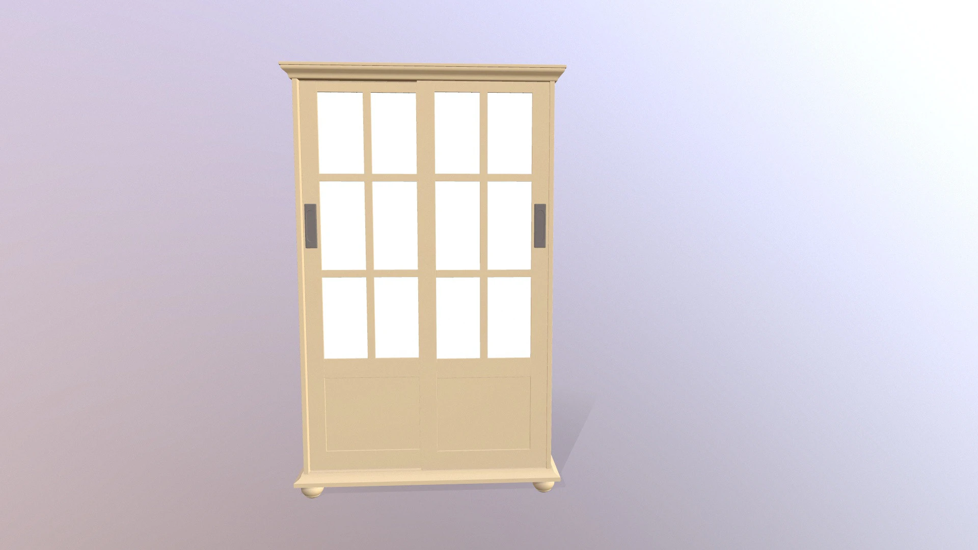 Book Shelf 3D Model .c4d .max .obj .3ds .fbx .stl .blend 