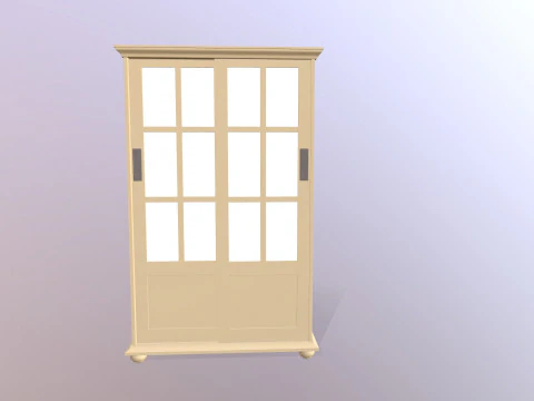 Scaffale per libri Modello 3D