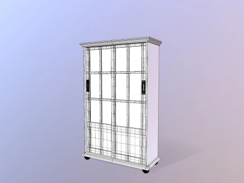 Book Shelf 3D Model