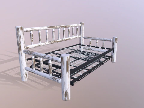 Daybed 3D Model