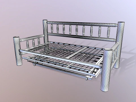 Daybed 3D Model