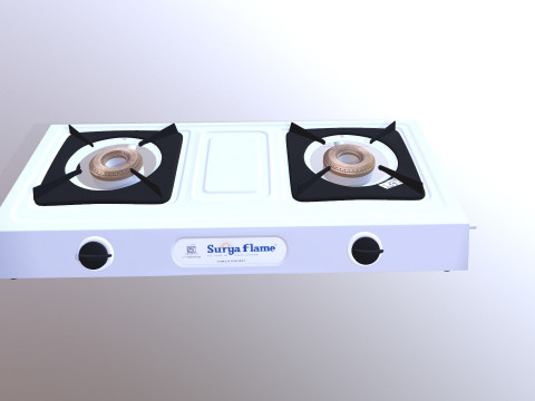 Gas Stove 3D Model