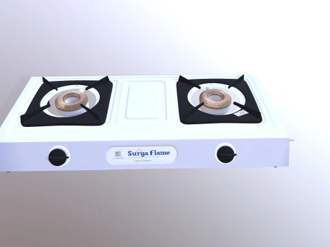 가스레인지 3D 모델