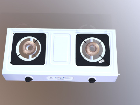 Gas Stove 3D 모델