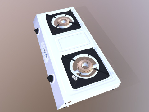 Gas Stove 3D 모델