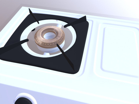Gas Stove 3D 모델
