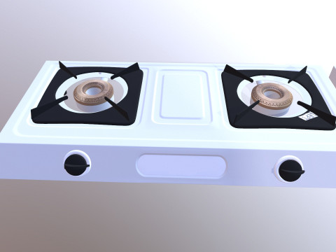 Gas Stove 3D 모델