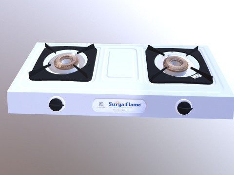Gas Stove 3D 모델