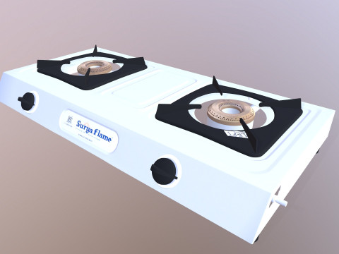 Gas Stove 3D 모델
