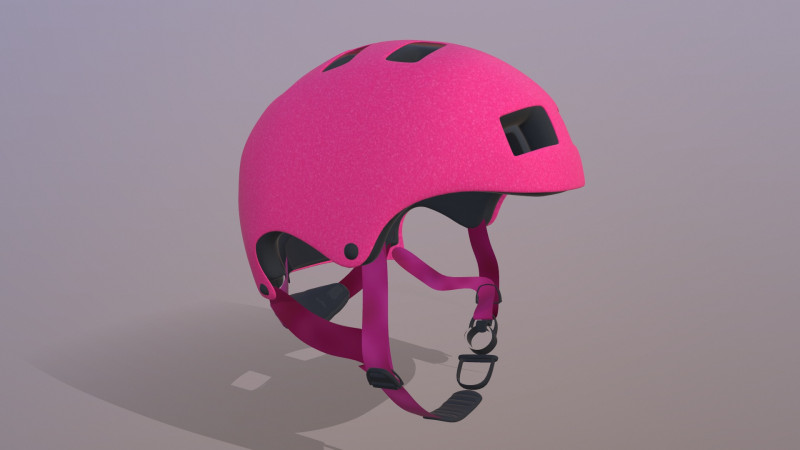 Helmet 3D Model .c4d .max .obj .3ds .fbx .stl .blend 