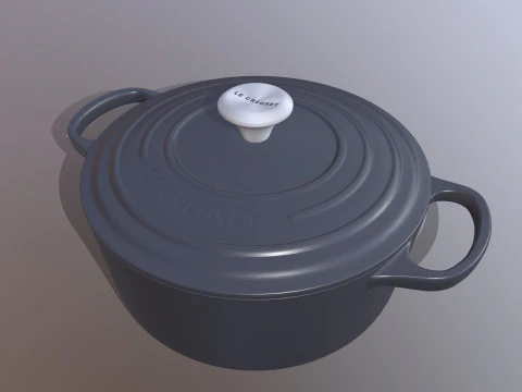 Kookgerei Set 3D Model