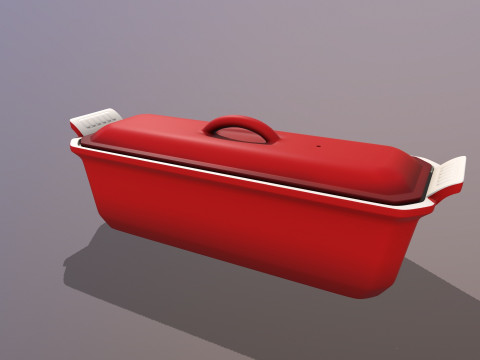 Pate Terrine Modelo 3D