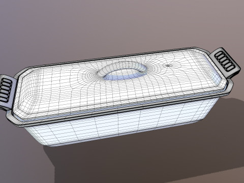Pate Terrine Modelo 3D
