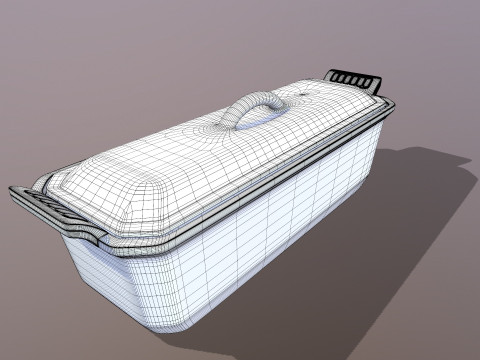 Pate Terrine Modelo 3D