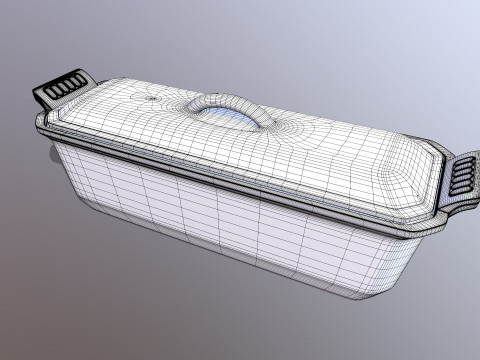 Pate Terrine Modelo 3D