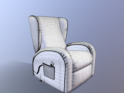 Recliner Chair 3D Model