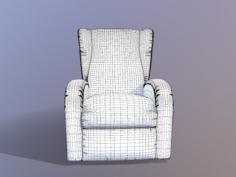 Recliner Chair 3D Model