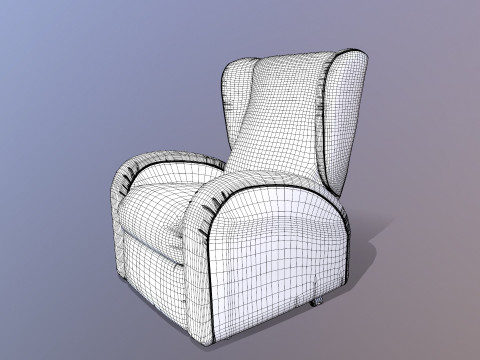 Recliner Chair 3D Model