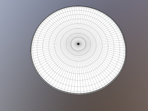 Round Rug Mat 3D 模型