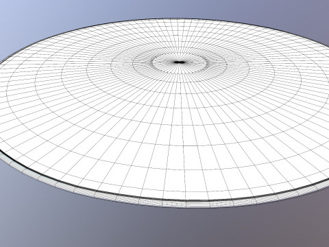 Round Rug Mat 3D 模型