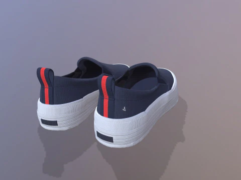 Sepatu Model 3D