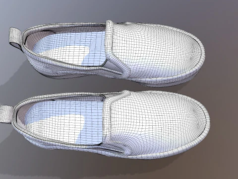 Sepatu Model 3D