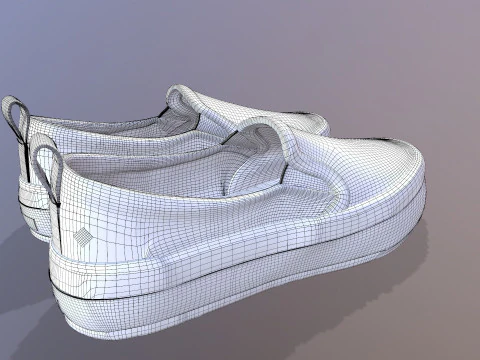 Sepatu Model 3D