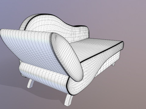 Spa Sofa Modelo 3D