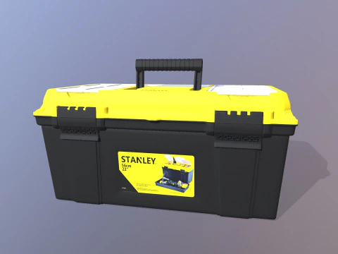Stanley-Werkzeugkasten 3D Modell