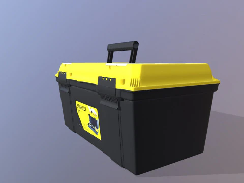 Stanley Tool Box 3D Model