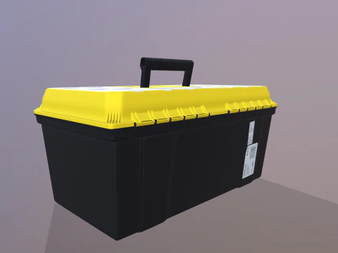 Stanley Tool Box 3D Model