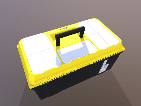 Stanley Tool Box 3D Модель