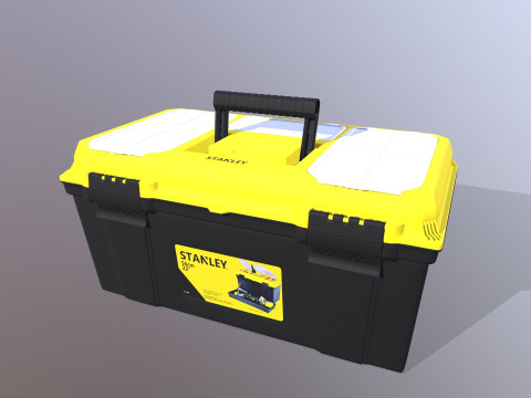 Stanley Tool Box 3D Модель