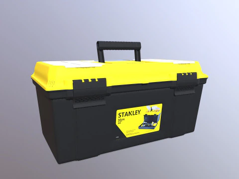 Stanley Tool Box 3D Model