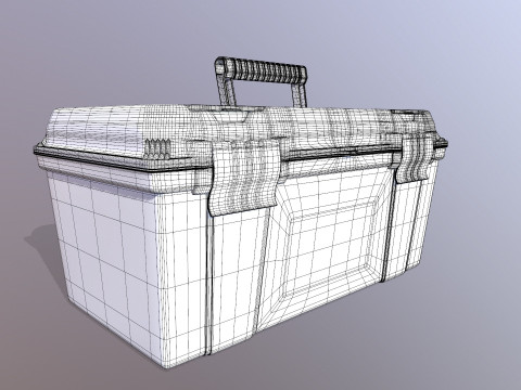 Stanley Tool Box 3D Модель
