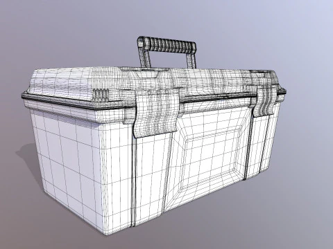 Stanley Tool Box 3D Model