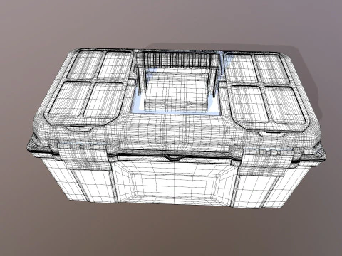 Stanley Tool Box 3D Model