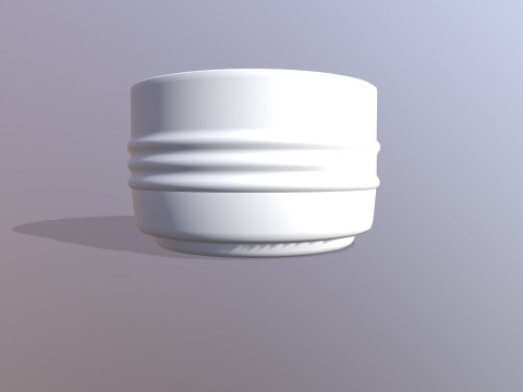 Stoneware Round 3D Model