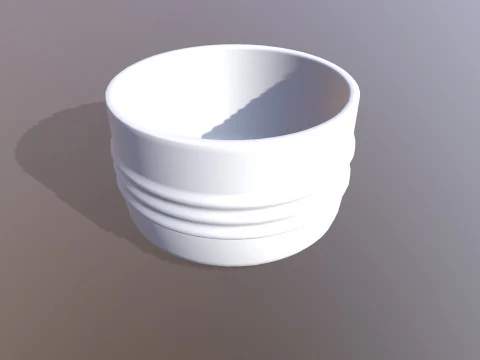 Stoneware Round 3D Model