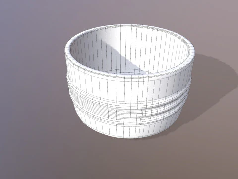 Stoneware Round 3D Model